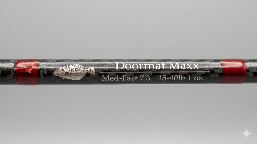 Doormat Maxx - The 7'3" Med-Fast Fluke Rod